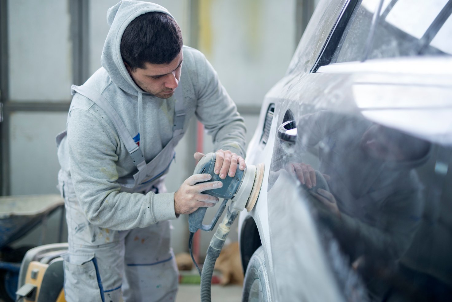 Car body work.